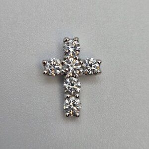 Roberto Coin 1 CTW Diamond Cross Pendant
